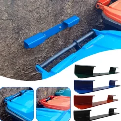 LBSS Soptunnor-Fästen för hjulsoptunnor i stål Lätt att installera papperskorgsställ för trottoarer på bakgårdar