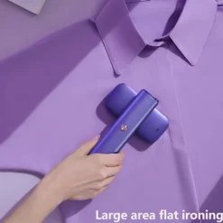 Ångtvättar-G5 Klädångare, Professionell 2 i 1 Ångare för Kläder och Strykjärn, Endast 0,75 kg Lätt, 1200 W 10 Minuters Kontinuerlig Ånga för Resor och Hem, lila | Fyndiq