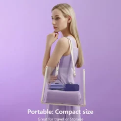 Ångtvättar-G5 Klädångare, Professionell 2 i 1 Ångare för Kläder och Strykjärn, Endast 0,8 kg Lätt, 1200 W 10 Minuters Kontinuerlig Ånga för Resor och Hem