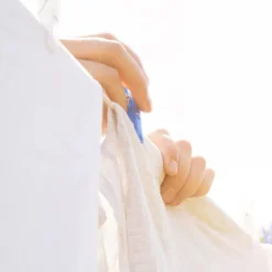 Tvättillbehör-g Line Rep Tvättlina Utomhus Klädstreck Utomhus Fleranvändningsbar Flätad Bomull Mjukt Rep för Trädgård, Konst och Hantverk | 4mm (20M) 20M