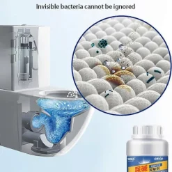 Rengöringsmedel-200/400/600g Splash Toalettrengöring Skummande Pulver Badrum Avlopp Diskho Rengöringsmedel 400g 400g