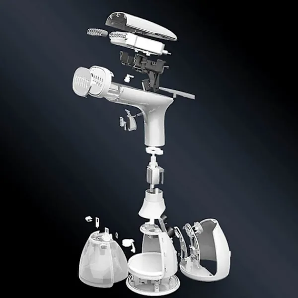 Ångtvättar-Galapare Upprätt Ångare, Bärbart Upprätt Ångstrykjärn, 1500W 280ml Upprätt Strykjärn, Bärbar Upprätt Strykmaskin, Snabb Uppvärmning på 15 Sekunder