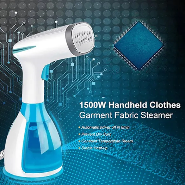 Ångtvättar-Galapare Upprätt Ångare, Portabelt Upprätt Ångstrykjärn, 1500W 280ml Upprätt Strykjärn, Portabel Upprätt Strykningsmaskin, Snabb Uppvärmning på 15 Sekunder | Fyndiq