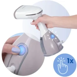 B2X Ångtvättar-Garment Steamer 1500W – Handhållen Rynkborttagare för tyg