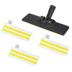 Städmaskiner-Golvborsthuvud Munstycke Moppduk Kit för Kärcher SC-serien SC2 SC3 SC4 SC5 SC7 Ångtvätt Delar