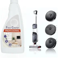 Rengöringsmedel-Golvrengöringsmedel för alla robotdammsugare och moppar, Golvrengöringsvätska kompatibel med Roborock Omo Joint, S8 Pro Ultra/s8/s8+/q5/q7-serien - yuhao | Fyndiq