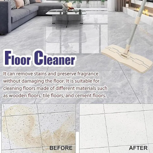 Rengöringsmedel-Golvrengöringsmedel för alla robotdammsugare och moppar, Golvrengöringsvätska kompatibel med Roborock Omo Joint, S8 Pro Ultra/s8/s8+/q5/q7-serien - yuhao | Fyndiq