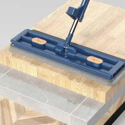 FMYSJ Städmoppar-Golvrengöringsmopp Handsfree Pressmoppar Hemrengöring Mikrofiber Roterande Mopp Golvtvätt Broo (FMY)