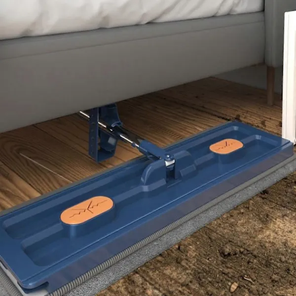 FMYSJ Städmoppar-Golvrengöringsmopp Handsfree Pressmoppar Hemrengöring Mikrofiber Roterande Mopp Golvtvätt Broo (FMY)