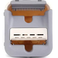 ESTONE Städmoppar-Golvrotation Teleskophandtag Självrengörande plattmopp med mikrofiberkuddar och rengöringshink -HG