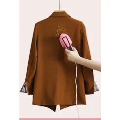 Strykjärn-（Grön）Plast Strykjärn, Bärbar Handhållen För Hushåll, ZQKLA