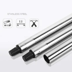 NSF Städmaskiner-Hand sopning maskin hushåll utan el 360 grader roterande automatisk rengöring skjut sopning