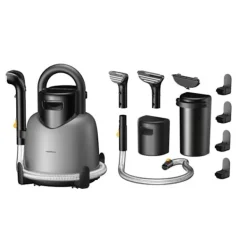 DEERMA HEALTH Ångtvättar-Handdammsugare - DEERMA BY200 S - 1200 W - Sugning 13 kPa - Sköljning 50°C