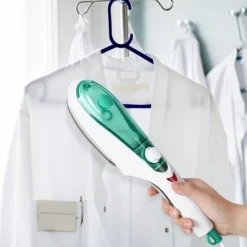 Ångtvättar-Handhållen bärbar klädångare borste ångstrykjärn för kläder snabb värme rynkborttagare EU 220V