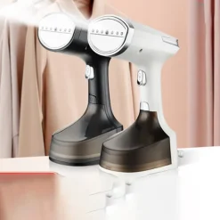 Ångtvättar-Handhållen Klädångare, Kraftfull Ångproduktion, Svart