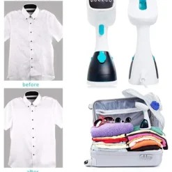 Ångtvättar-Handhållen Klädångare, 1200W Mjukgörande/Desinficerande/Steriliserande Kläder