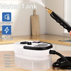 Ångtvättar-Handhållen ångrengörare, Bärbar högtryckångrengörare, Genererar snabbt högtemperaturång under tryck för djuprengöring av kök