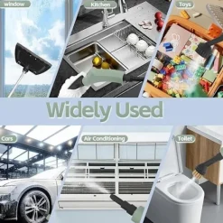 Ångtvättar-Handhållen ångrengörare 2500W – 6 ångnivåer, 3,0 BAR tryck, 1100ml vattentank för djuprengöring i hemmet