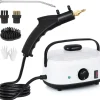Ångtvättar-Handhållen ångrengörare, 2500W högtrycksånga för renare, ångrengörare för hemmabruk med 1500 ml stor kapacitet, bred mun, ångrengörare för Uph