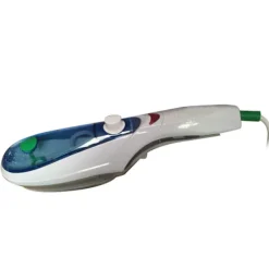 Ångtvättar-Handhållen ångstrykjärn, bärbar elektrisk klädångstrykjärn för hem och resor, EU-kontakt 220V, blå