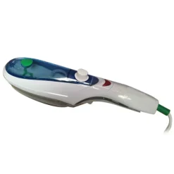 Ångtvättar-Handhållen ångstrykjärn, bärbar elektrisk klädångstrykjärn för hem och resor, EU-kontakt 220V, blå