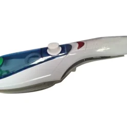 Ångtvättar-Handhållen ångstrykjärn, bärbar elektrisk klädångstrykjärn för hem och resor, EU-kontakt 220V, blå