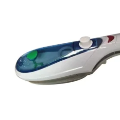 Ångtvättar-Handhållen ångstrykjärn, bärbar elektrisk klädångstrykjärn för hem och resor, EU-kontakt 220V, blå