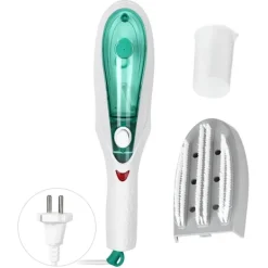 Ångtvättar-Handhållen Portabel Klädångare Borste Snabb Uppvärmning Skrynkelborttagare EU 220V[co]