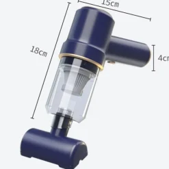 LBSS Dammsugare & Tillbehör-Handhållen Sladdlös Dammsugare med 3 Munstycken Elektrisk Dammblåsare För Hushåll Bilar