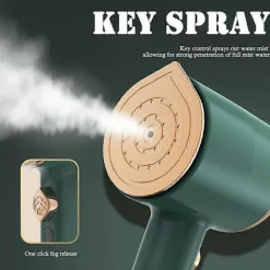 GIFT OF G Strykjärn-Handhållen Steamer Strykjärn för Kläder Torr & Våt Strykmaskin Klädångare Portabel Rese Tyg Rynkborttagare Snabb Uppvärmning