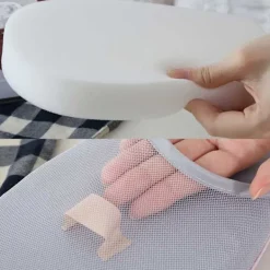 LBSS Strykjärn-Handhållen strykbräda med fingerbåge Värmebeständig Anti-scald ångande strykjärn Mitt