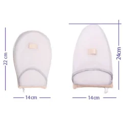 LBSS Strykjärn-Handhållen strykbräda med fingerbåge Värmebeständig Anti-scald ångande strykjärn Mitt