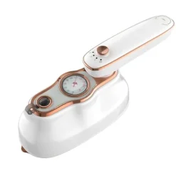 Ångtvättar-Handhållet strykjärn med temperaturindikator, kraftfull klädångare för klänningar och kostymer