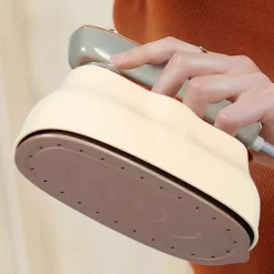 Ångtvättar-Handhållet strykjärn med temperaturindikator, kraftfull klädångare för klänningar och kostymer