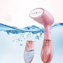 INNOVTEC Strykjärn-Handstrykjärn - INN® - Bärbar elektrisk strykjärn - 1300W - Rostfritt stål - Rosa