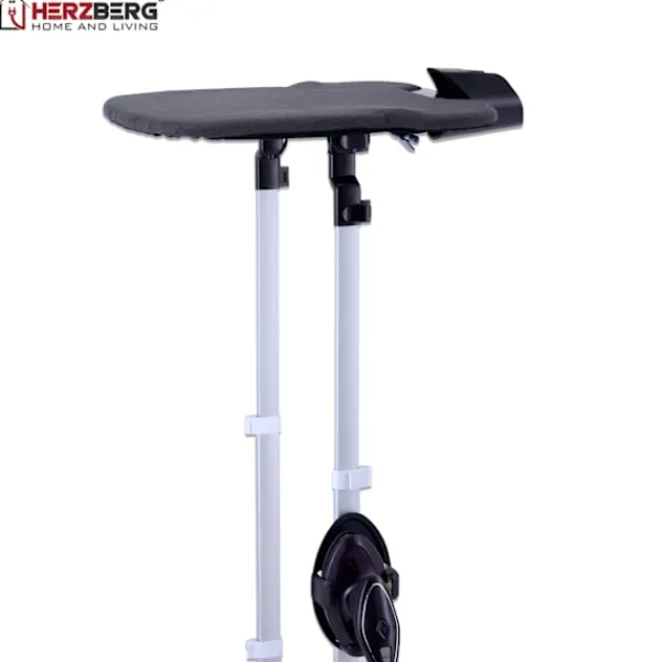 Herzberg Home & Living Ångtvättar-Herzberg HG-8058: Avancerad Garment Steamer med strykstation