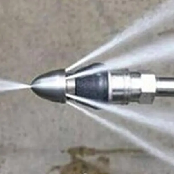 Hommy Högtryckstvättar-Hög tryck rör muddring rengöring munstycke tvättare avlopp 6 jet munstycke tvätt maskin