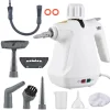 Ångtvättar-Högtrycks- och högtemperatur 1000W ångrengörare med 9 tillbehör