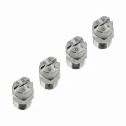 DAO Högtryckstvättar-Högtrycks Spraymunstycken i Rostfritt Stål - För Ytrengörare Tvättmunstycke 65 Graders Öppning 1.3 Mm Gängad Anslutning 1/4' db