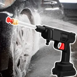 Satana Sverige (Dev) Högtryckstvättar-Högtryckstvätt 7 bar/101 PSI - med batteri 200W inkl. laddare -