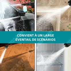 TECH DISCOUNT Högtryckstvättar-Högtryckstvätt - TD - Trådlös - 18V - 300W - 20 bar