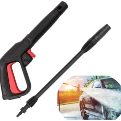 TrueNorth Högtryckstvättar-Högtryckstvätt, 16mpa Högtrycksvattenpistol Vattenstråle Vattenpistol Kompatibel med Bosch Aqt Black - JA