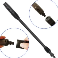 TrueNorth Högtryckstvättar-Högtryckstvätt, 16mpa Högtrycksvattenpistol Vattenstråle Vattenpistol Kompatibel med Bosch Aqt Black - JA