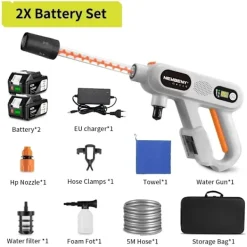 OEM Högtryckstvättar-Högtryckstvätt, 3500W effekt, 250Bar maxtryck,2 batteri EU-kontakt, Elektrisk