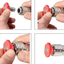 FJORD Städmaskiner-Högtryckstvättadapter för KEW ALTO WAP CALM till 1/4 tums snabbkoppling