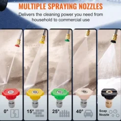 DUOKU Högtryckstvättar-Högtryckstvättspump - - QXB-2 - 3100 PSI - Ersättningskit - 5 Munstycken