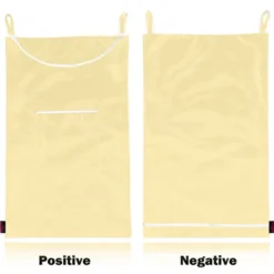 Xuigort Tvättillbehör-Hållbar Oxford Bag Tvättkorg Väska, Över Dörren Tyg Korg med Krokar, för Badrum, Förvaring, Vägg, Garderob, 75x50cm