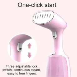 Ångtvättar-Hängande Strykjärn, 7 Hål Jämn Ånga, 280ml Stor Vattentank