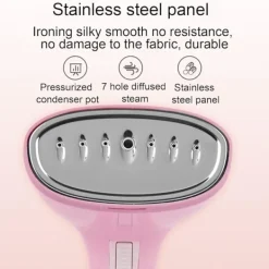 Ångtvättar-Hängande Strykjärn, 7 Hål Jämnt Ånga, 280ml Stor Vattenbehållare