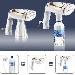 TD Ångtvättar-Hängande strykjärn - - Modell 18*9*17cm - 1600W - Behållare 250ml - Sladd 1,65m